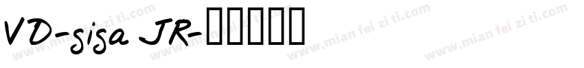 VD-giga JR字体转换